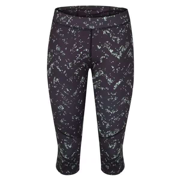  Dámske 3/4 legíny HANNAH RELAY ANTHRACITE/GREEN 