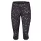Dámske 3/4 legíny HANNAH RELAY ANTHRACITE/GREEN