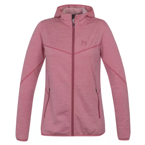  Dámska mikina HANNAH DAGNYS HOODY QUARTZ PINK MEL 