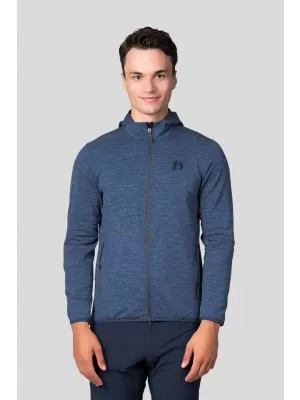 Pánska mikina HANNAH DAMAR HOODY BLUE SHADOW MEL