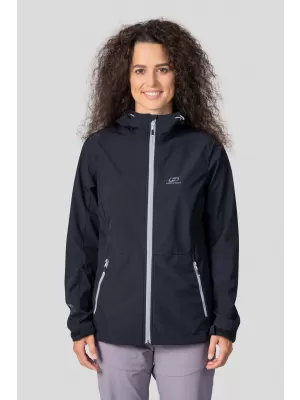 Dámska softshellová bunda HANNAH ZURY LITE ANTHRACITE/BLUE
