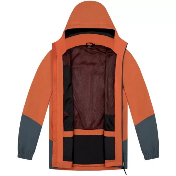  Pánska bunda HANNAH STRIDER BURNT ORANGE/BALSAM GREEN 