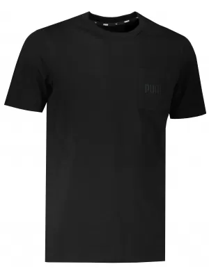 Pánske tričko PUMA MODERN BASIC POCKET TEE PUMA BLACK