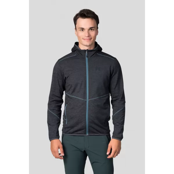  Pánska mikina HANNAH DAMAR HOODY DARK GRAY MEL 