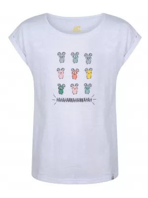 Detské tričko HANNAH KAIA JR WHITE