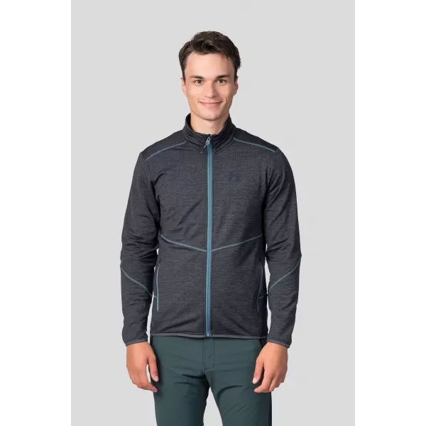 Pánska mikina HANNAH DAMAR DARK GRAY MEL 