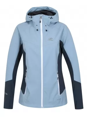 Dámska softshellová bunda HANNAH PULLA BLUE FOG/DARK SLATE