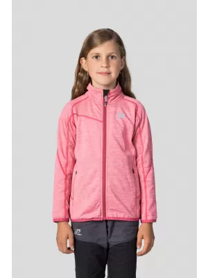 Detská mikina HANNAH GERY JR QUARTZ PINK MEL