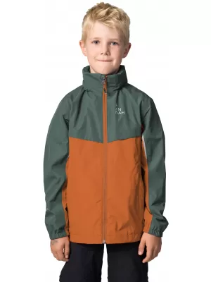 Detská bunda HANNAH BRONS JR II BALSAM GREEN/BURNT ORANGE