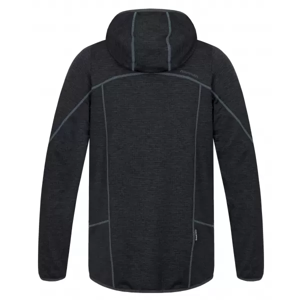  Pánska mikina HANNAH DAMAR HOODY DARK GRAY MEL 