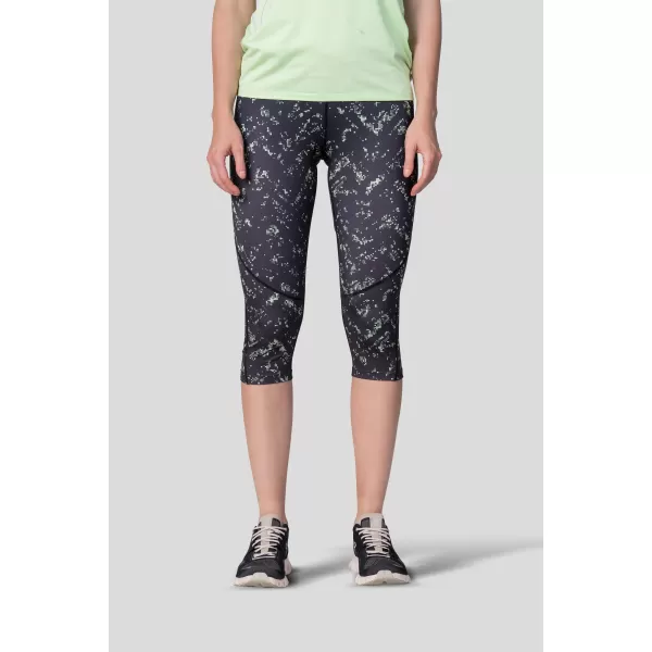  Dámske 3/4 legíny HANNAH RELAY ANTHRACITE/GREEN 