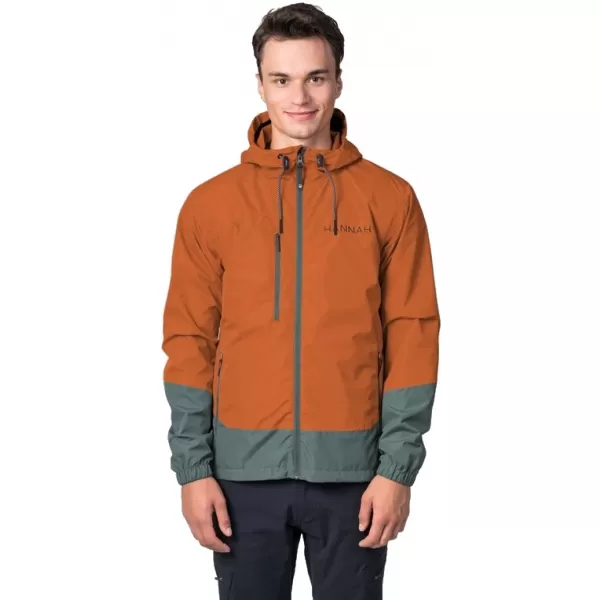  Pánska bunda HANNAH STRIDER BURNT ORANGE/BALSAM GREEN 