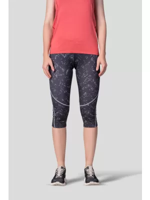 Dámske 3/4 legíny HANNAH RELAY ANTHRACITE/GRAY