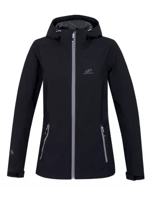 Dámska softshellová bunda HANNAH ZURY LITE ANTHRACITE/BLUE