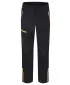 Pánske nohavice HANNAH CLAIM II ANTHRACITE/YELLOW