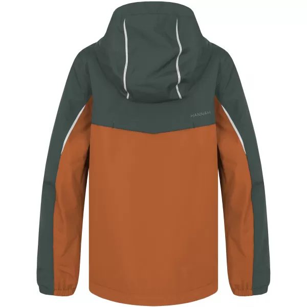 Detská bunda HANNAH BRONS JR II BALSAM GREEN/BURNT ORANGE 