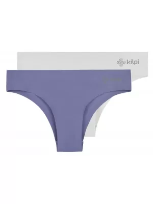 Dámske nohavičky 2pack KILPI 2P NELIA-W RL0222KI ŠEDÁ / TMAVO MODRÁ
