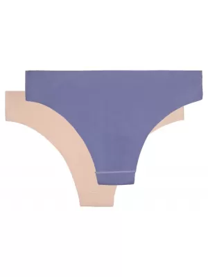 Dámske nohavičky 2pack KILPI 2P NELIA-W RL0222KI TMAVO MODRÁ/RUŽOVÁ