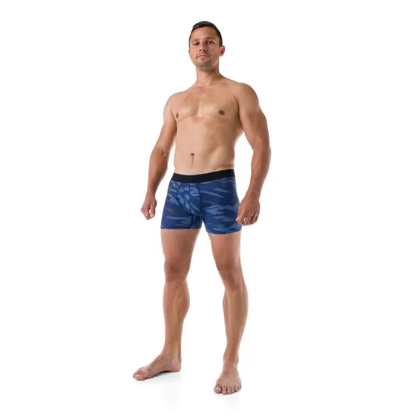  Pánske boxerky 2pack KILPI 2P NETT-M RM0214KI TMAVO MODRÁ/ČIERNA 