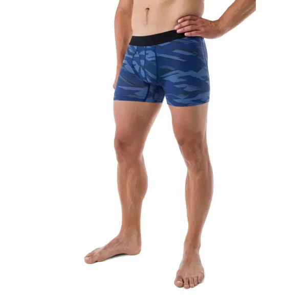  Pánske boxerky 2pack KILPI 2P NETT-M RM0214KI TMAVO MODRÁ/ČIERNA 