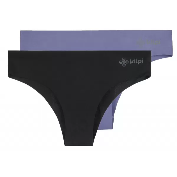  Dámske nohavičky 2pack KILPI 2P NELIA-W RL0222KI ČIERNA / TMAVO MODRÁ 