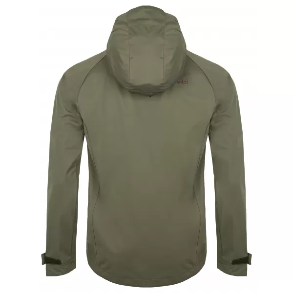  Pánska softshellová bunda KILPI BELTRA-M RM0103KI KHAKI 