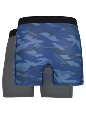 Pánske boxerky 2pack KILPI 2P NETT-M RM0214KI TMAVO šedá