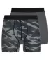 Pánske boxerky 2pack KILPI 2P NETT-M RM0214KI TMAVO ŠEDÁ / KHAKI