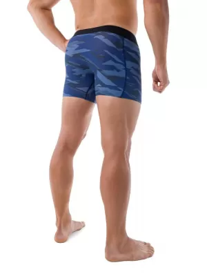 Pánske boxerky 2pack KILPI 2P NETT-M RM0214KI TMAVO MODRÁ/ČIERNA
