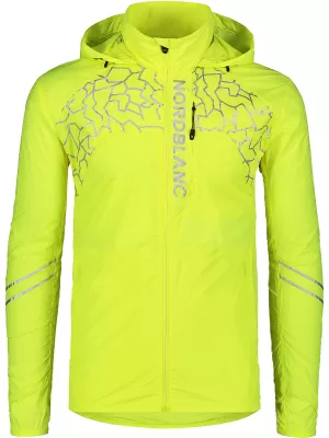 Pánska bunda NORDBLANC WELL-BEING NBSJM7602 FLUORESCENTNÁ zelená