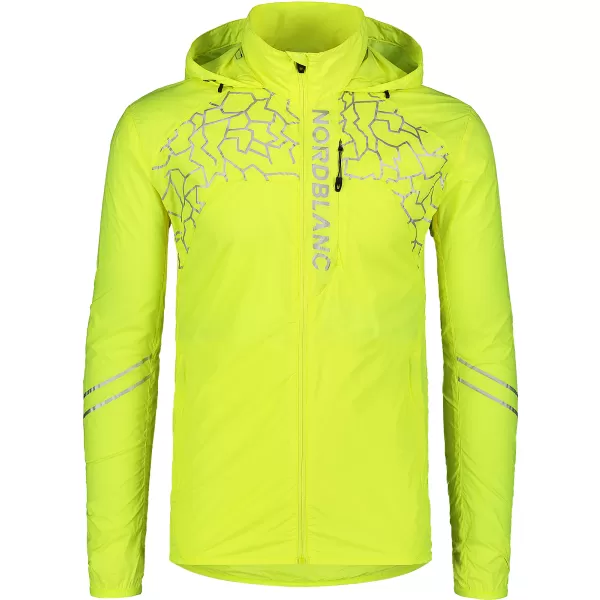  Pánska bunda NORDBLANC WELL-BEING NBSJM7602 FLUORESCENTNÁ zelená 
