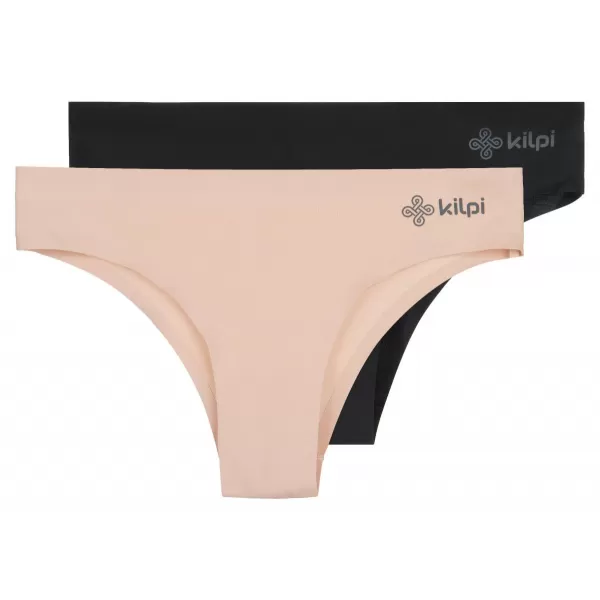  Dámske nohavičky 2pack KILPI 2P NELIA-W RL0222KI SVETLO RUŽOVÁ/ČIERNA 