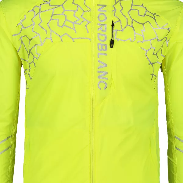  Pánska bunda NORDBLANC WELL-BEING NBSJM7602 FLUORESCENTNÁ zelená 