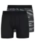 Pánske boxerky 2pack KILPI 2P NETT-M RM0214KI ČIERNA / ŠEDÁ