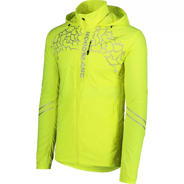  Pánska bunda NORDBLANC WELL-BEING NBSJM7602 FLUORESCENTNÁ zelená 