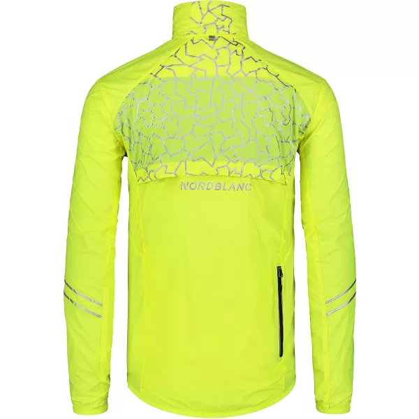  Pánska bunda NORDBLANC WELL-BEING NBSJM7602 FLUORESCENTNÁ zelená 