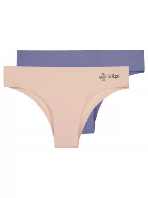 Dámske nohavičky 2pack KILPI 2P NELIA-W RL0222KI TMAVO MODRÁ/RUŽOVÁ