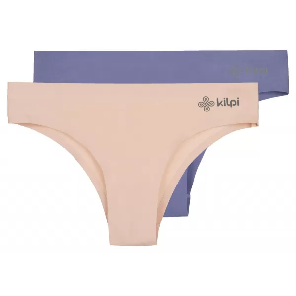  Dámske nohavičky 2pack KILPI 2P NELIA-W RL0222KI TMAVO MODRÁ/RUŽOVÁ 
