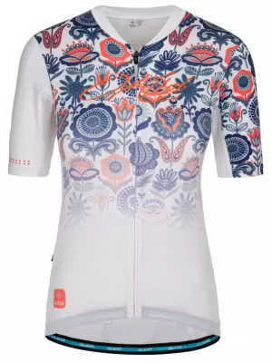 Dámsky cyklo dres KILPI ORETI-W RL0327KI biela