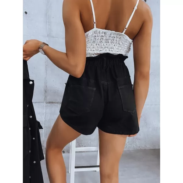  Dámske kraťasy DSTREET SY0227 čierna 
