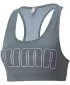 Dámska podprsenka PUMA MID IMPACT 4KEEPS GRAPHIC BRA PM 520306-42 GRAY