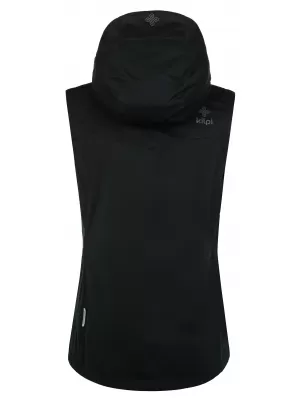 Dámska softshellová vesta KILPI MONILEA-W RL0107KI čierna