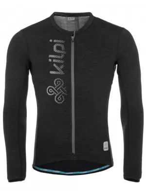 Pánsky cyklistický dres KILPI SONET-M RM0393KI TMAVOŠEDÁ