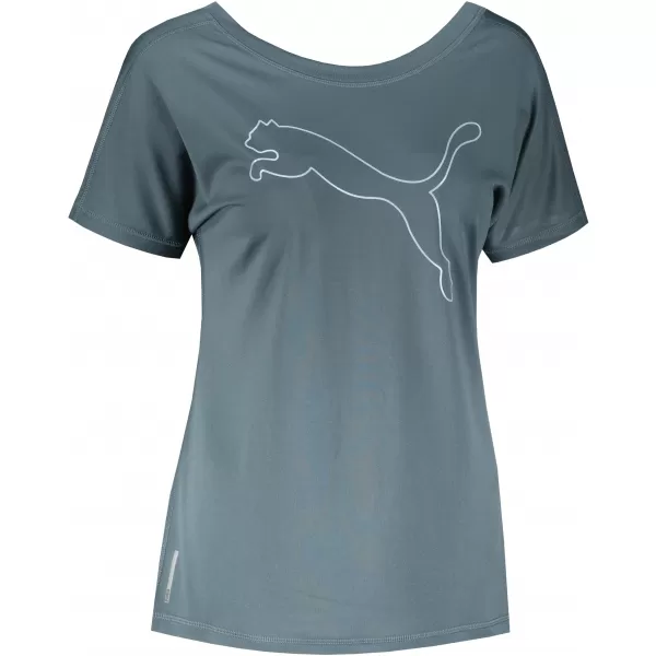  Dámske tričko PUMA TRAIN FAVORITE JERSEY CAT TEE 520260-42 GRAY 