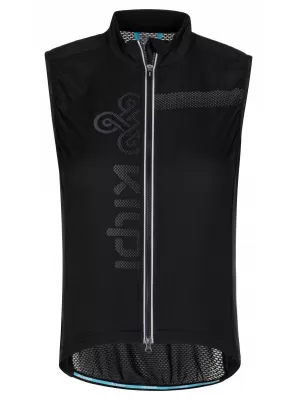 Dámska cyklo vesta KILPI FLOW-W RL0109KI čierna