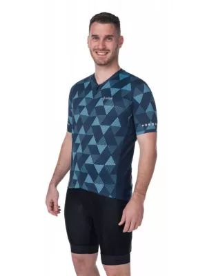 Pánsky cyklo dres KILPI SALETTA-M RM0313KI TMAVO modrá