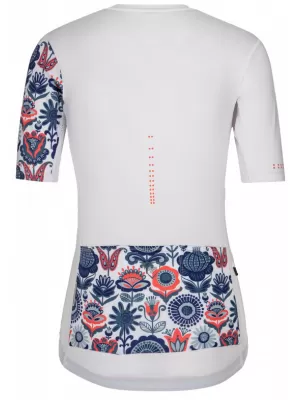 Dámsky cyklo dres KILPI ORETI-W RL0327KI biela