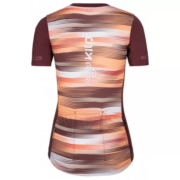  Dámsky cyklo dres KILPI MOATE-W RL0325KI TMAVO červená 