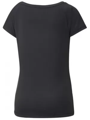 Dámske tričko PUMA TRAIN FAV JERSEY CAT TEE 522420-01 BLACK