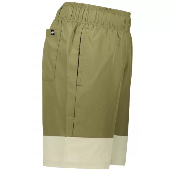  Pánske kraťasy PUMA POWER COLORBLOCK WOVEN SHORTS 9 848819-32 GREEN 